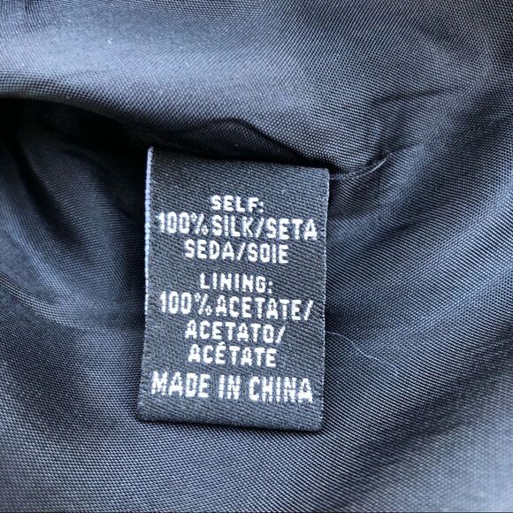 Tibi silk brown black floral sheath dress v-neck 2 - Picture 3 of 4